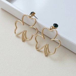 Brand New Cute Four Leaf Clover Earrings